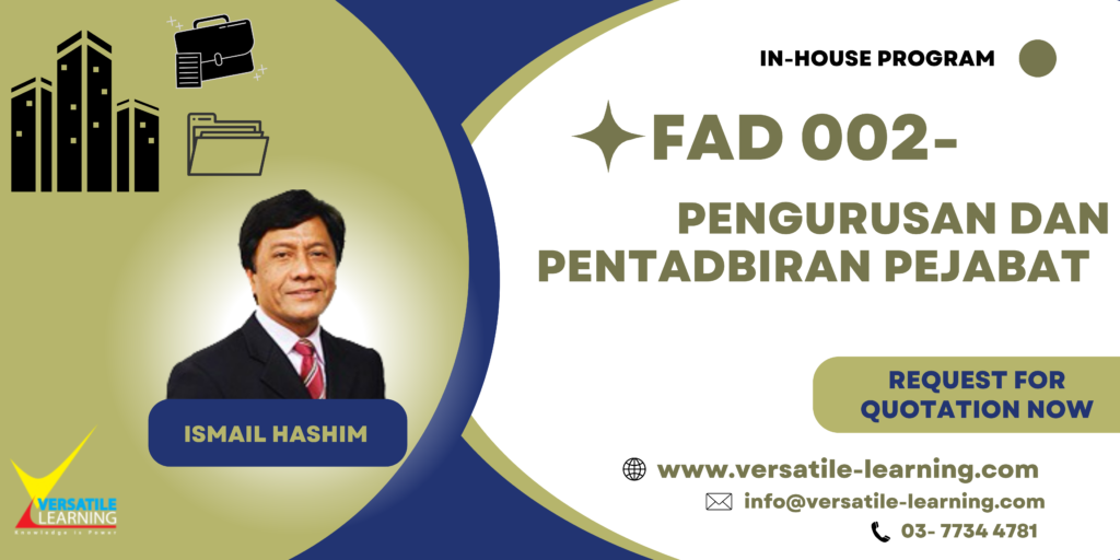 FAD 002 - Pengurusan & Pentadbiran Pejabat