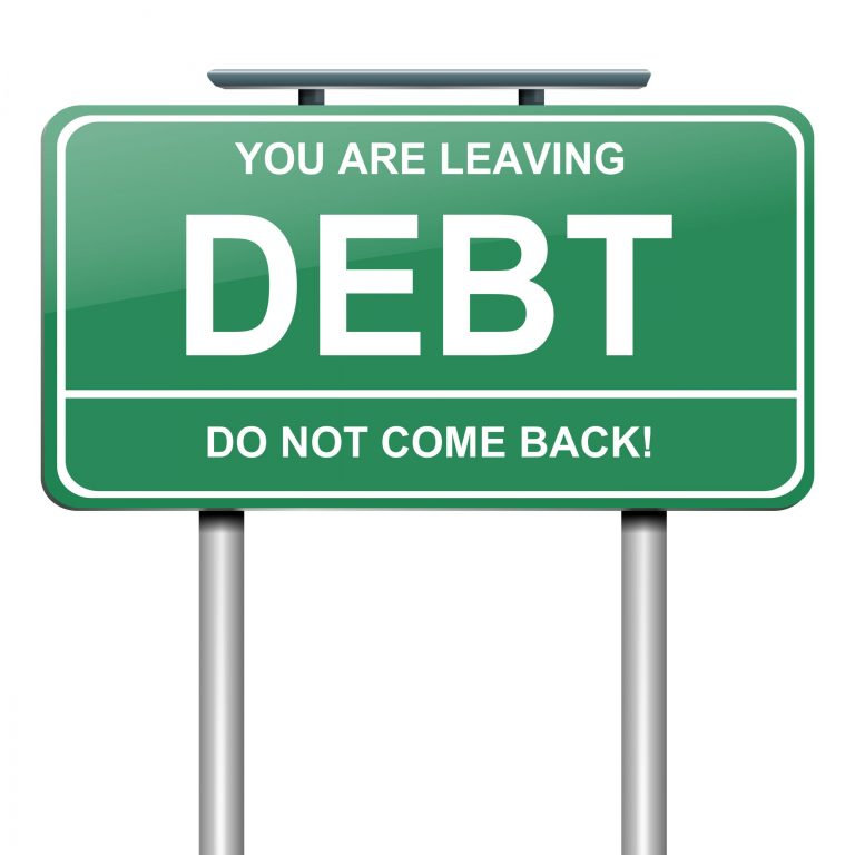 Debt concept.