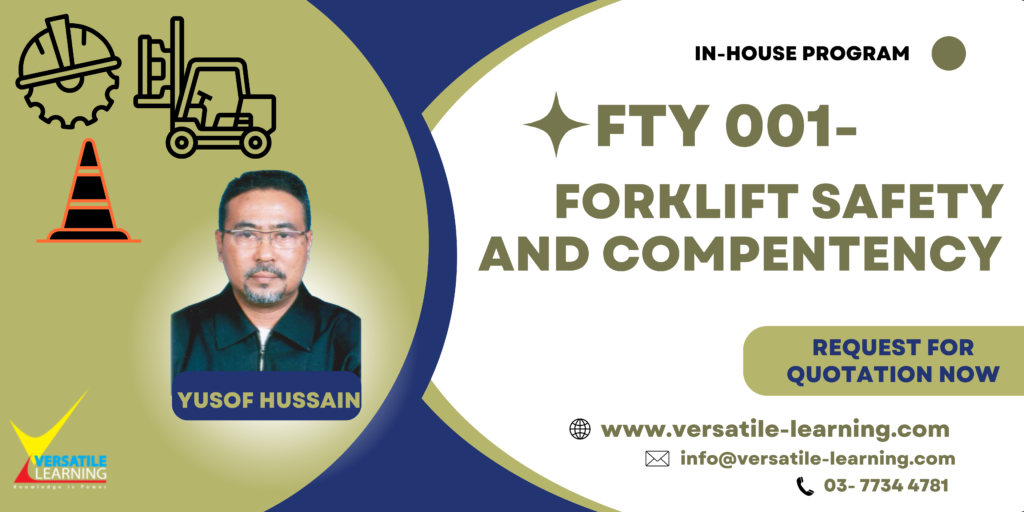 FTY 001 - Forklift Safety and Compentency