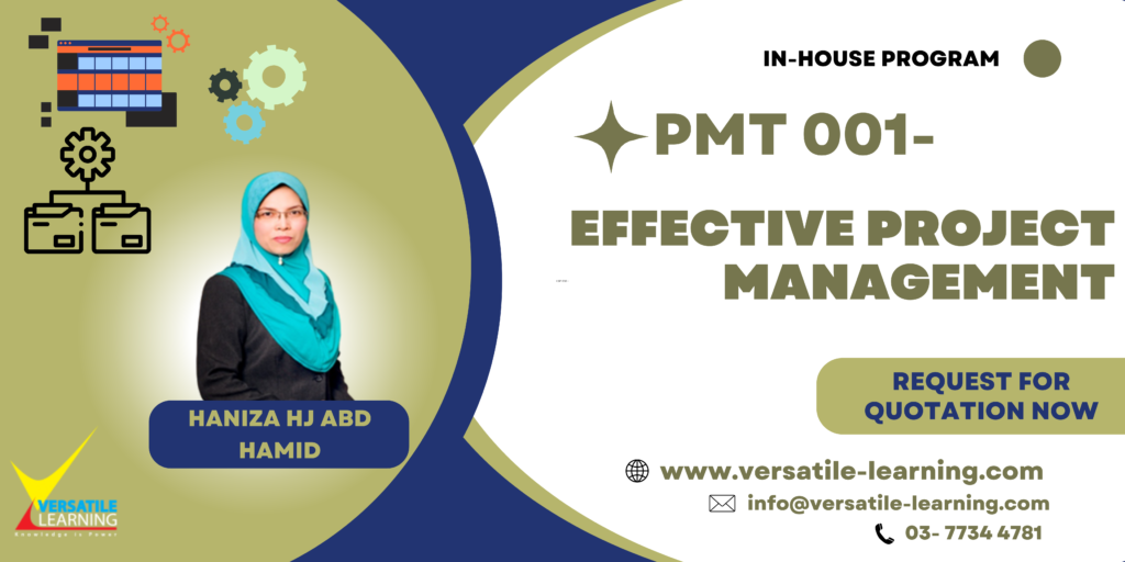 PMT 001- Effective Project Management
