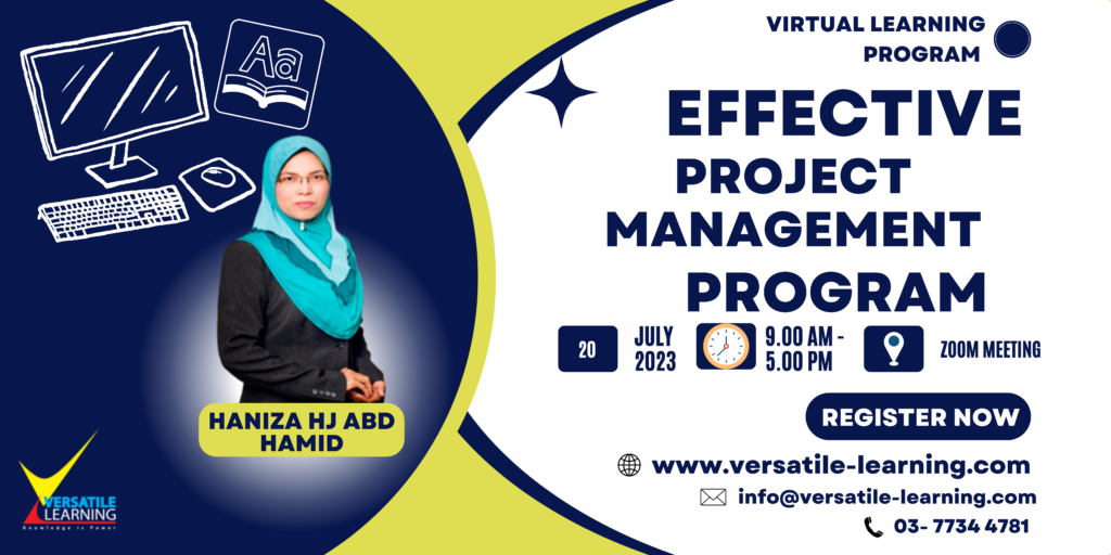 PMT 001 - Effective Project Management, 20 July 2023