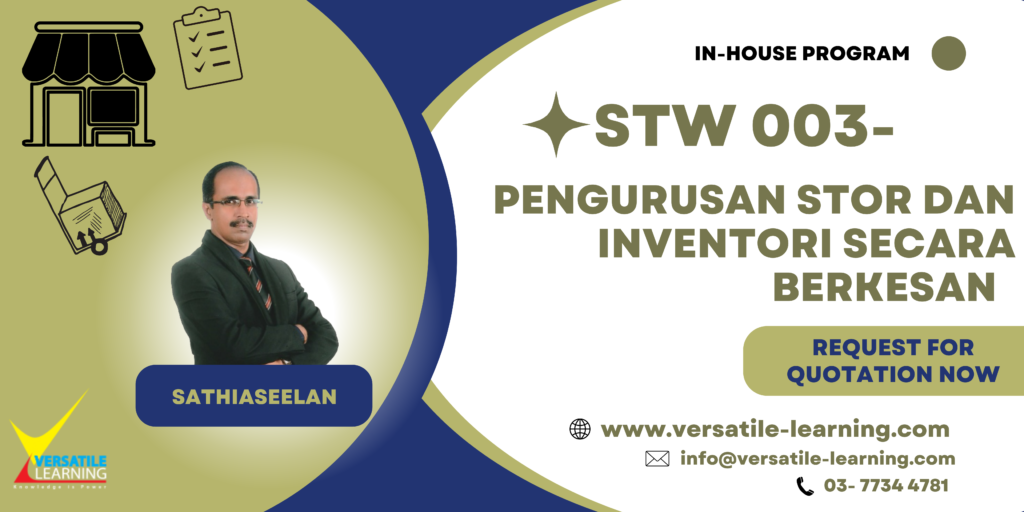 STW 003 - Pengurusan Stor dan Inventori Secara Berkesan