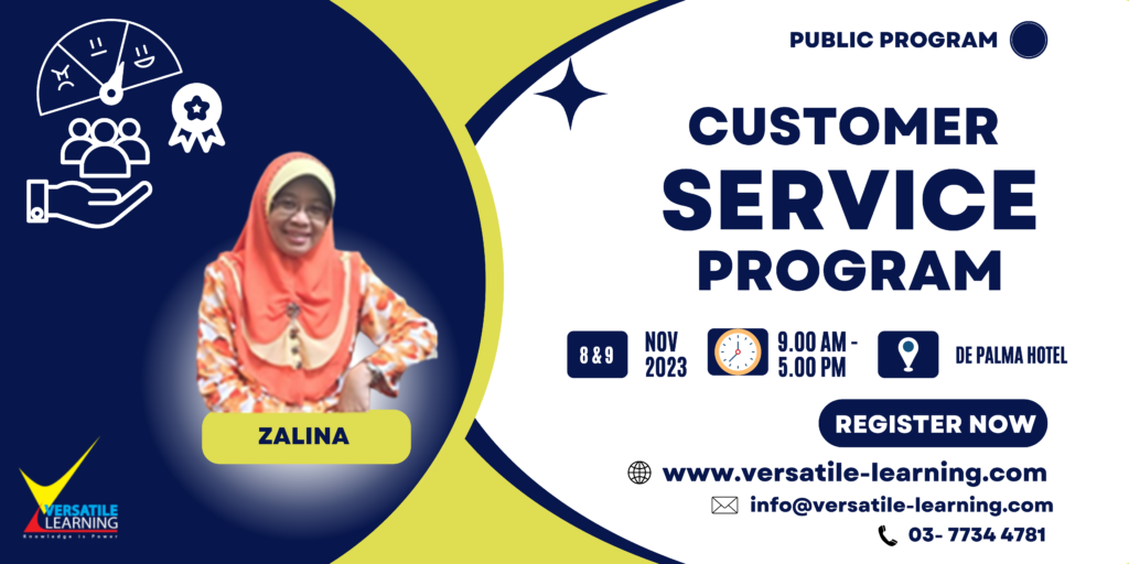 CRM 006 - Customer Service / Khidmat Pelanggan, 8 & 9 November 2023