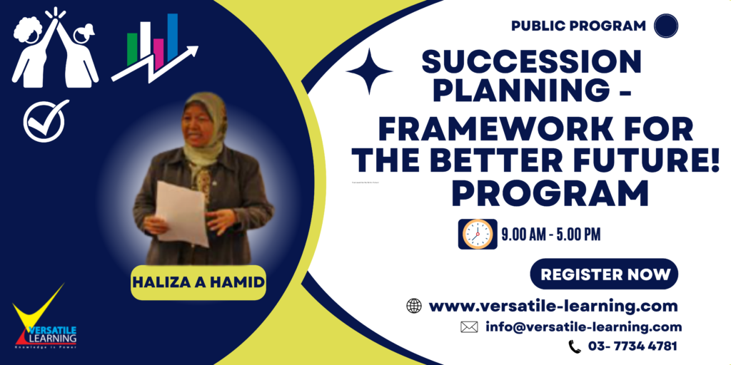 HRM 001 - Succession Planning-Framework for the Better Future, 25 & 26 November 2024
