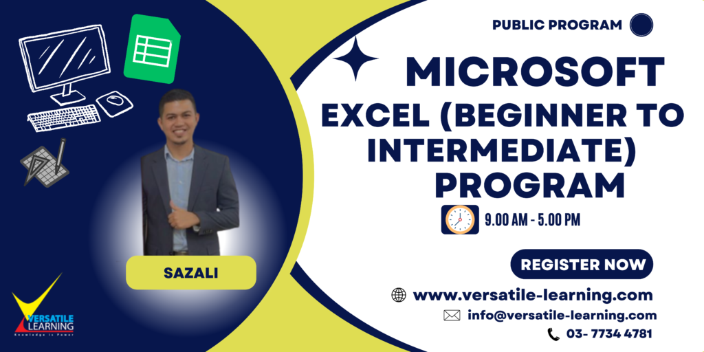MOF 003 - Microsoft Excel (Beginner to Advanced) 23 & 24 November 2023