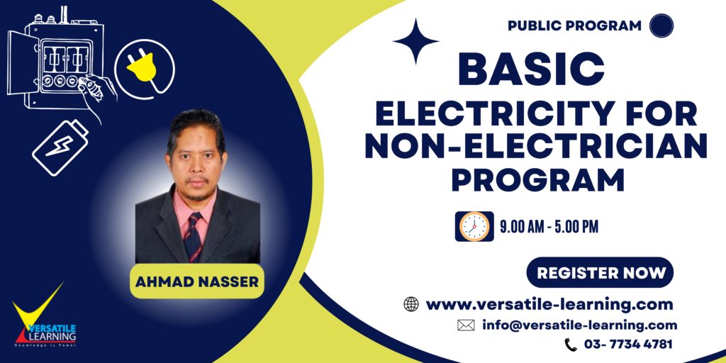 ELC 017 - Basic Electricity for Non-Electrician, 18 & 19 December 2023