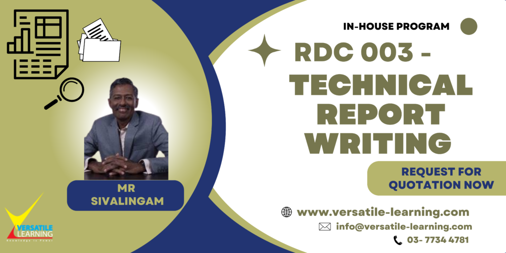 RDC 003 - Technical Report Writing