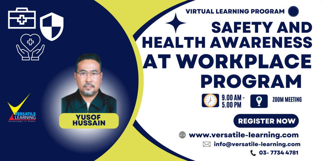 SWP 001 - Safety and Health Awareness at Workplace, 29 January 2024