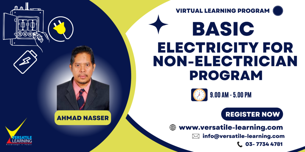 ELC 017 - Basic Electricity for Non-Electrician, 18 March 2024