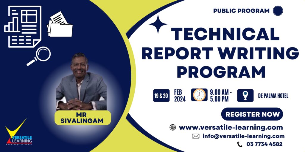 RDC 003 - Technical Report Writing , 19 & 20 February 2024