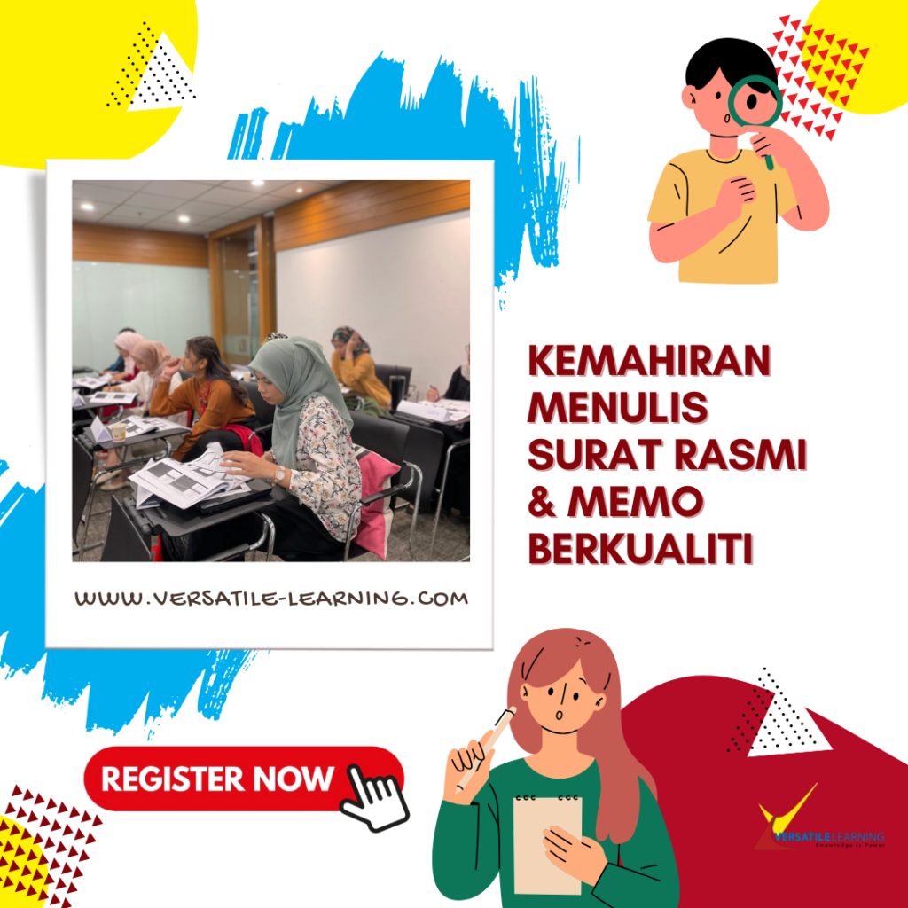 CWS 009 - Kursus Penulisan Surat Rasmi & Memo Berkualiti, 11 & 12 November 2025 - Image 3