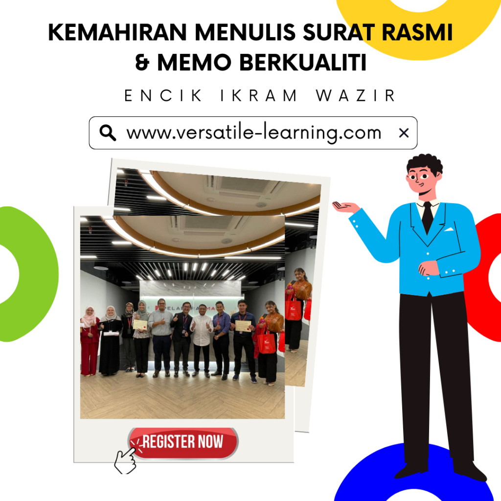 CWS 009 - Kursus Penulisan Surat Rasmi & Memo Berkualiti, 11 & 12 November 2025 - Image 2