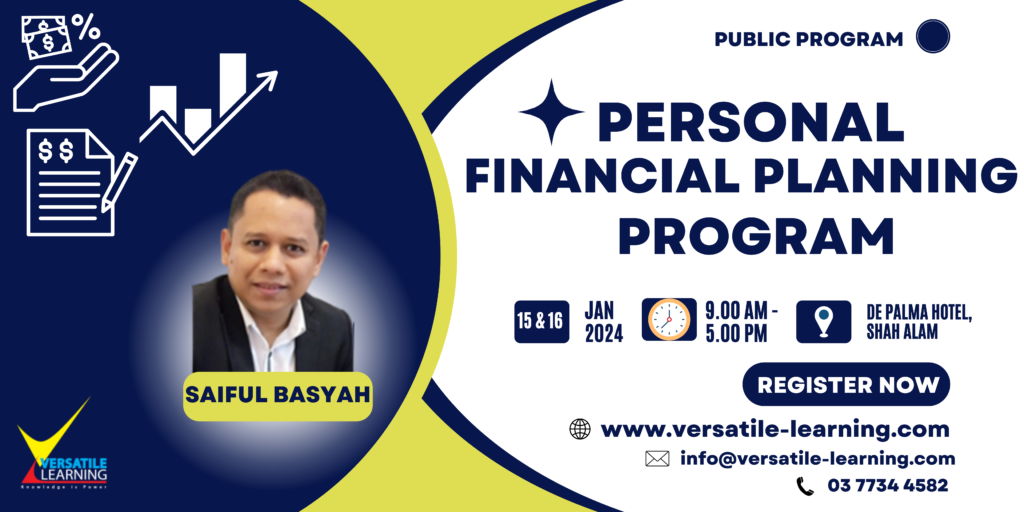FIN 013- Personal Financial Planning,  15 & 16 January 2024
