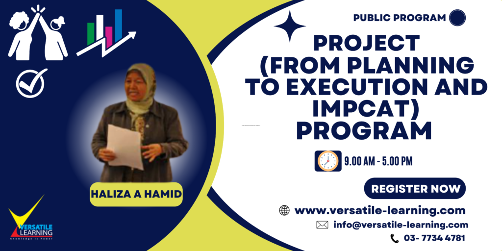 PMT 001 - Project Management (From Planning to Execution and Impact), 6 & 7 May 2024