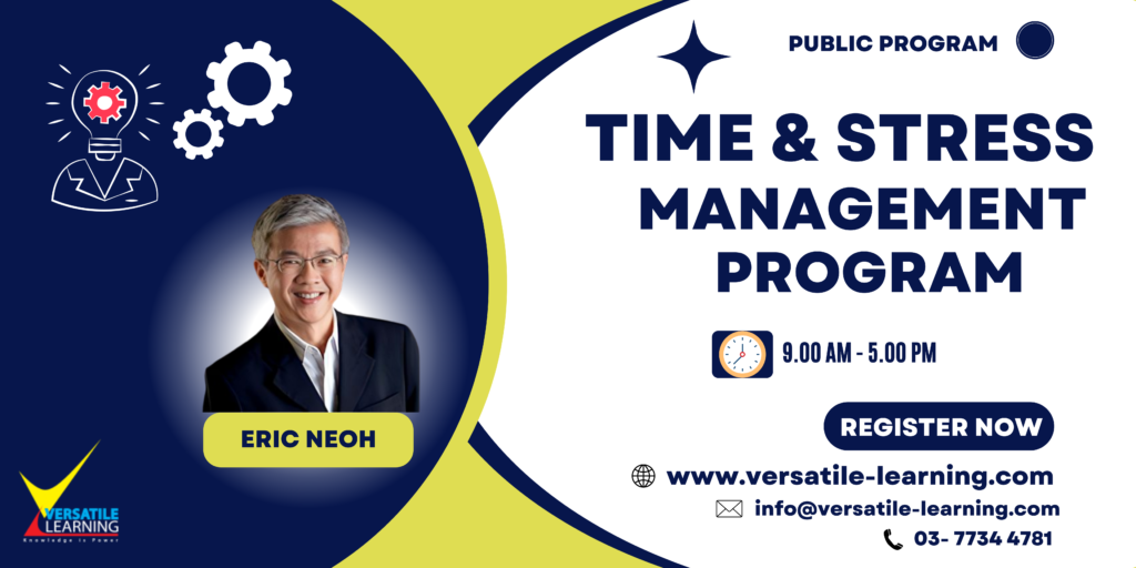 PDM 006 - Time & Stress Management, 5 & 6 June 2024