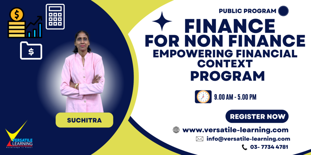 FIN 001 - Finance for Non Finance: Empowering Financial Context, 16 & 17 June 2025