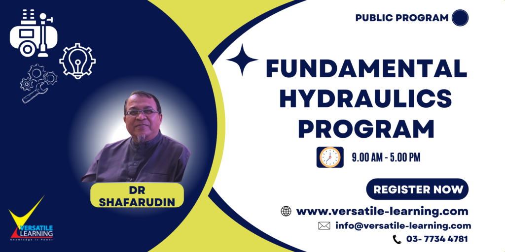 MEC 007 - Fundamental Hydraulics, 29 & 30 April 2024