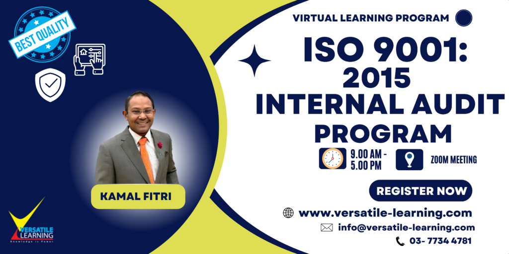 ISO 003 - ISO 9001: 2015 Internal Audit, 13 February 2025