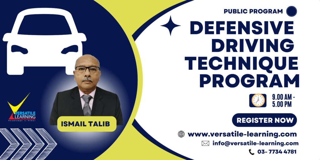DVS 002 - Teknik Pemanduan Defensif (Defensive Driving Technique), 29 & 30 September 2025