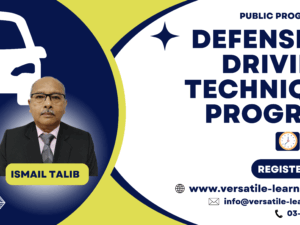 DVS 002 - Teknik Pemanduan Defensif (Defensive Driving Technique), 29 & 30 September 2025