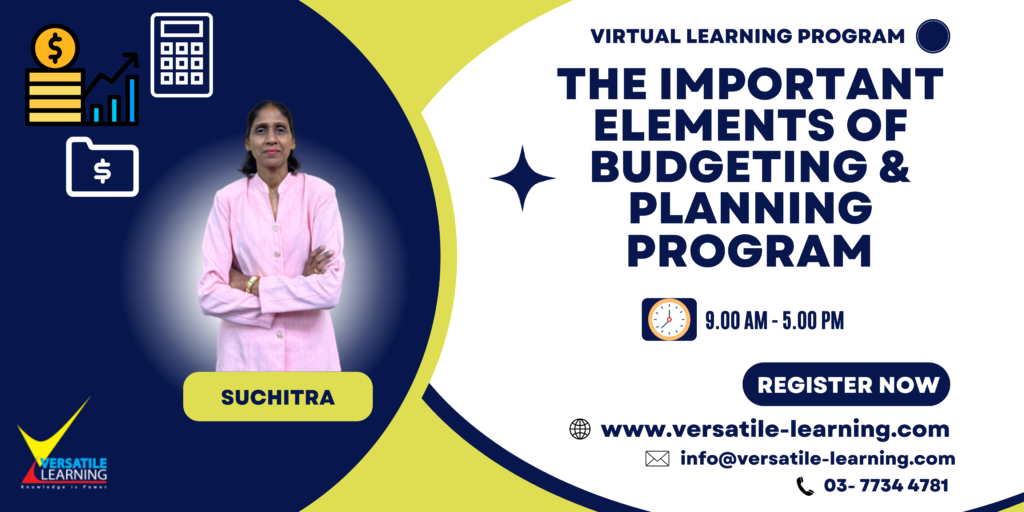 BCT 002 – The Important Elements of Budgeting & Planning, 20 January 2025