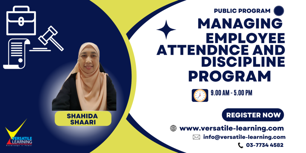 LDM 015 - Managing Employee Attendance and Discipline 21 & 22 January 2025