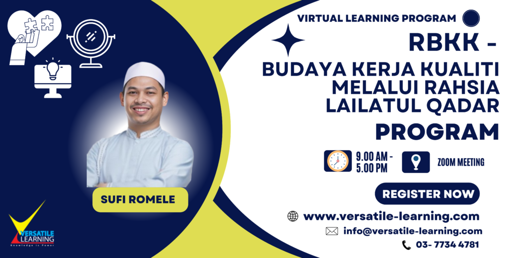 RBKK 009 - Budaya Kerja Kualiti Melalui Rahsia Lailatul Qadar, 20 March 2025
