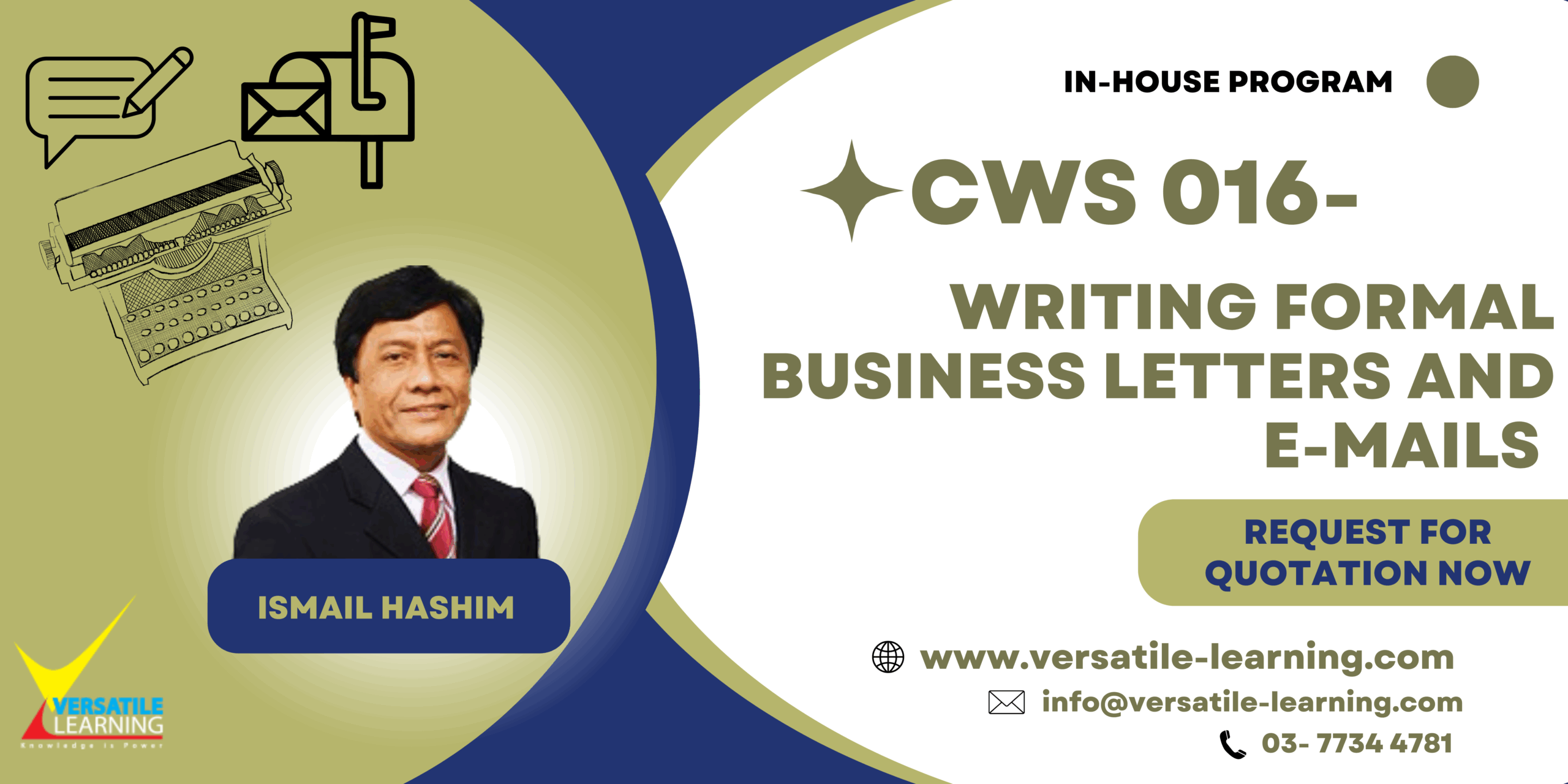 CWS 016 – Writing Formal Business Letters and E-Mails