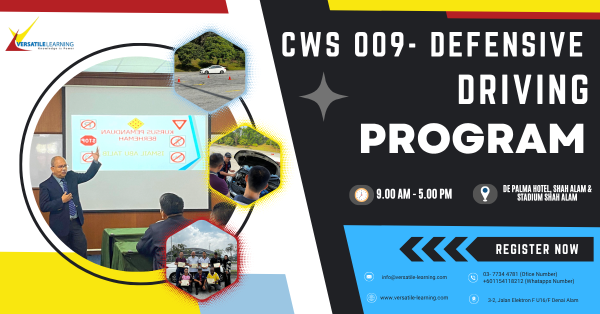DVS 002 – Pemanduan Defensif (Defensive Driving), 15 & 16 July 2025