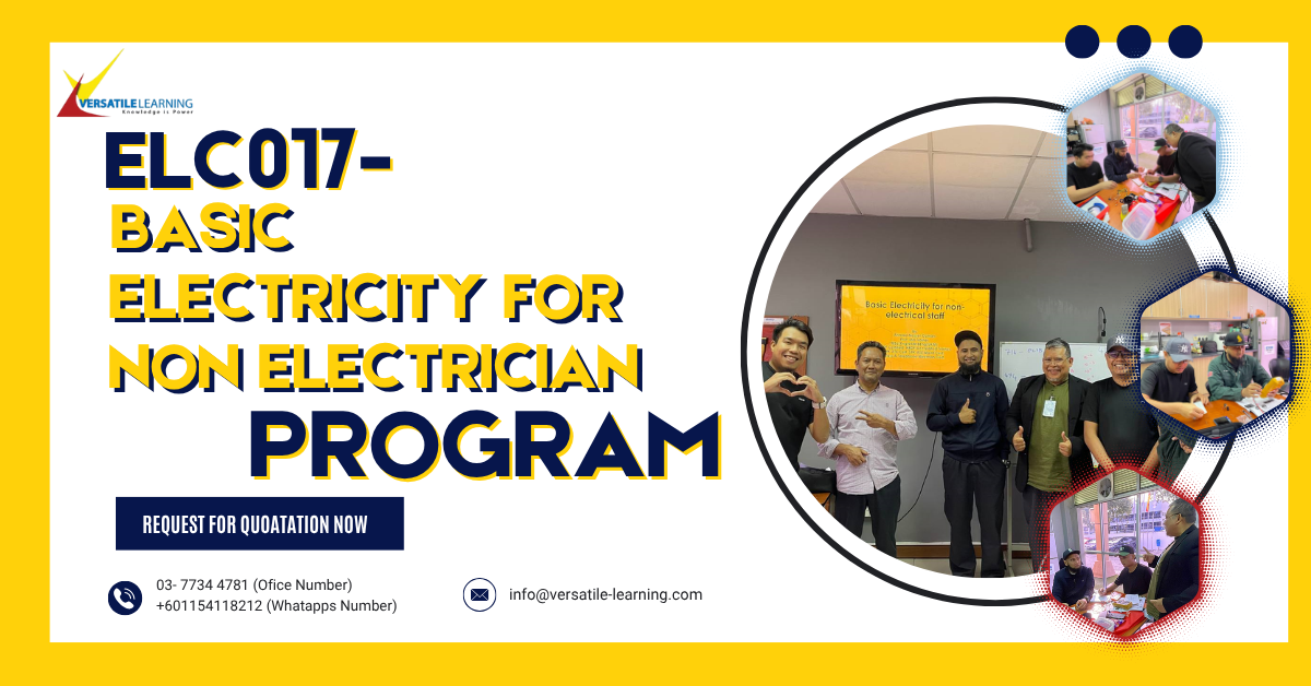 ELC 017 – Basic Electricity for Non-Electrician