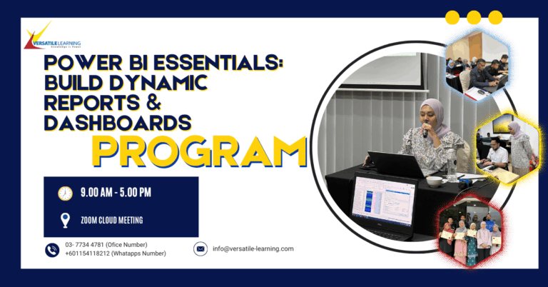 MOF 016 – Power BI Essentials Build Dynamic Reports & Dashboard, 2 & 3 February 2026