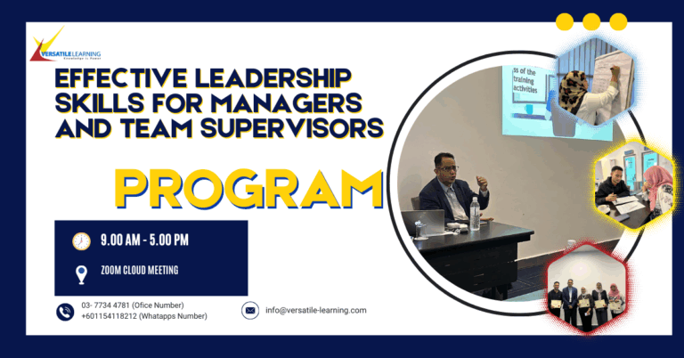 LDM 033 – Effective Leadership for Manager and Team Supervisors, 30 March 2026