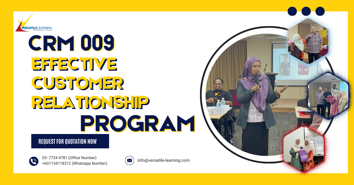 CRM 009 – Effective Customer Relationship