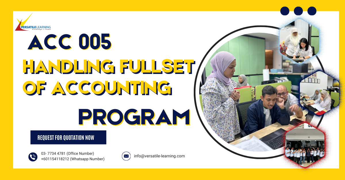 ACC 005 – Handling Fullset of Accounting