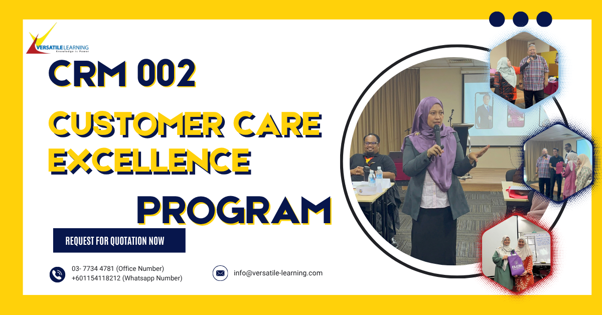 CRM 002 – Customer Care Excellence