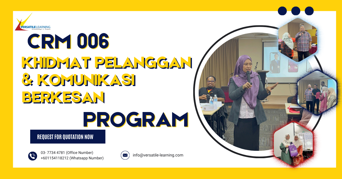 CRM 006 – Khidmat Pelanggan dan Komunikasi Berkesan