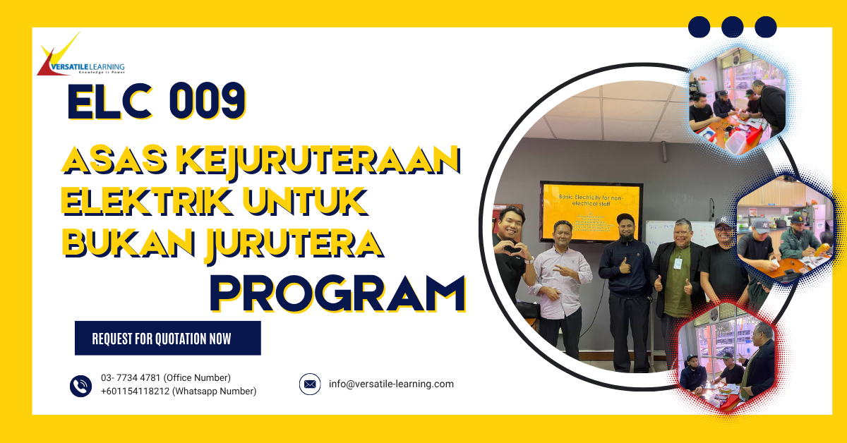 ELC 009 – Asas Kejuruteraan Elektrik Untuk Bukan Jurutera