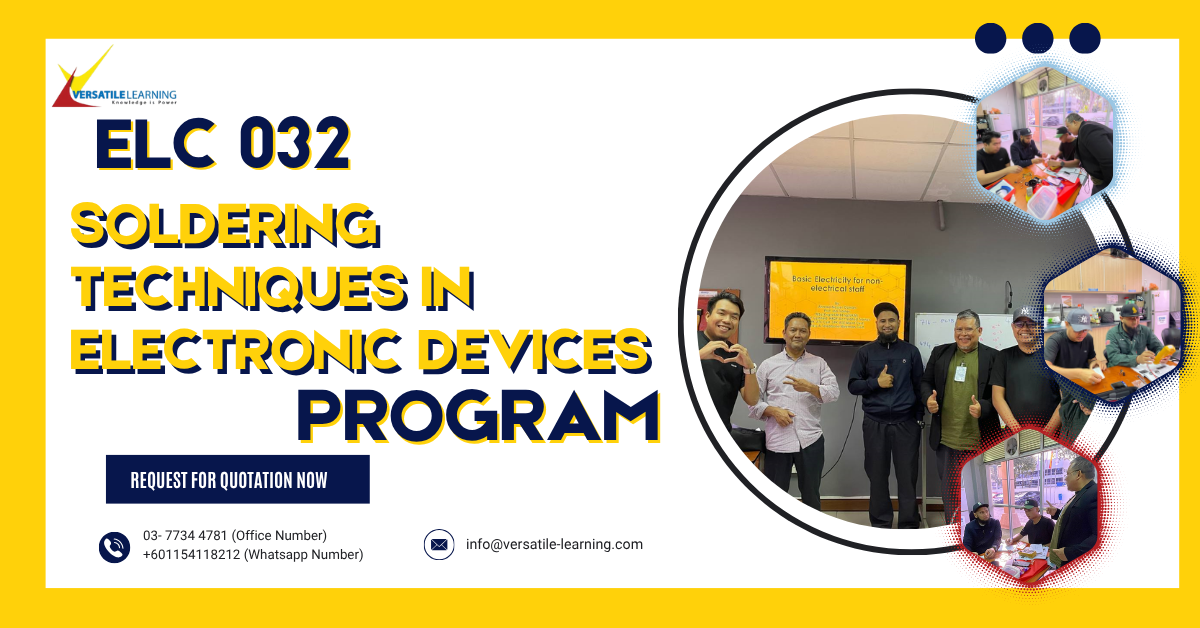 ELC 032 – Soldering Techniques in Electronic Devices