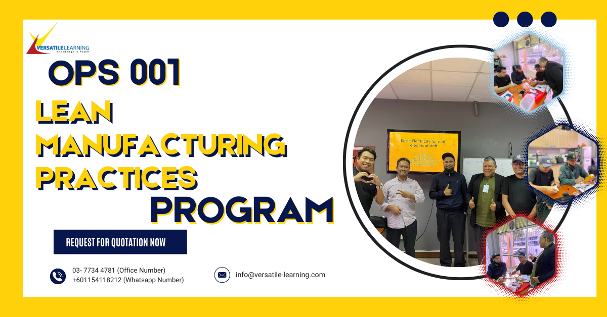 OPS 001- Lean Manufacturing Practices